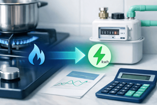 gas-to-kWh